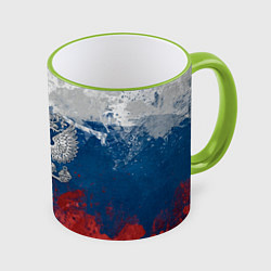 Кружка цветная Россия
