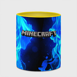 Кружка 3D MINECRAFT, цвет: 3D-белый + желтый — фото 2