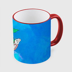 Кружка цветная Унесенные призраками Хаку