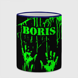 Кружка 3D Борис, цвет: 3D-синий кант — фото 2