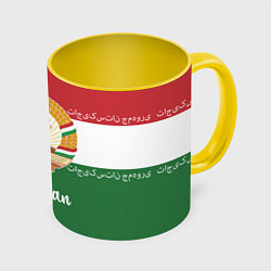 Кружка цветная Таджикистан