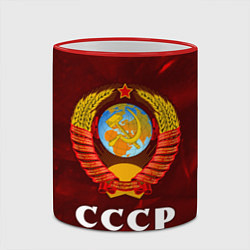 Кружка 3D СССР USSR, цвет: 3D-красный кант — фото 2
