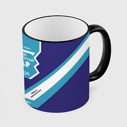 Кружка 3D Захар - банка сгущенки, цвет: 3D-черный кант