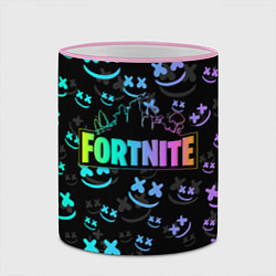 Кружка 3D FORTNITE MARSHMELLO, цвет: 3D-розовый кант — фото 2
