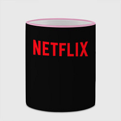 Кружка 3D NETFLIX, цвет: 3D-розовый кант — фото 2