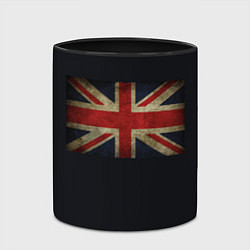 Кружка 3D Britain флаг, цвет: 3D-белый + черный — фото 2