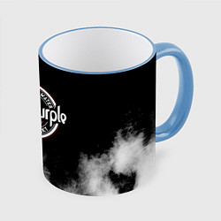 Кружка цветная Deep Purple