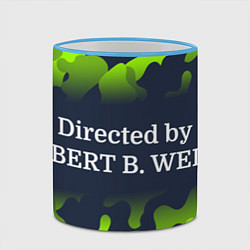 Кружка 3D Directed by ROBERT B WEIDE, цвет: 3D-небесно-голубой кант — фото 2