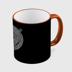 Кружка 3D JOY DIVISION, цвет: 3D-оранжевый кант
