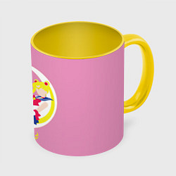 Кружка цветная Сейлор мун
