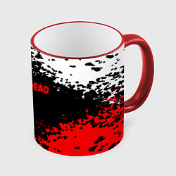 Кружка 3D Left 4 Dead, цвет: 3D-красный кант