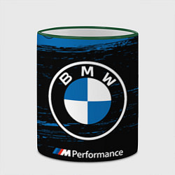 Кружка 3D BMW БМВ, цвет: 3D-зеленый кант — фото 2