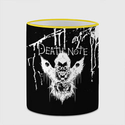 Кружка 3D Death Note, цвет: 3D-желтый кант — фото 2