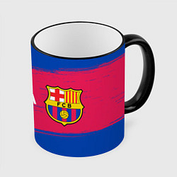 Кружка 3D BARCELONA БАРСЕЛОНА, цвет: 3D-черный кант
