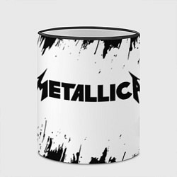 Кружка 3D METALLICA МЕТАЛЛИКА, цвет: 3D-черный кант — фото 2