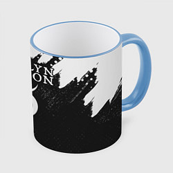 Кружка цветная MARILYN MANSON М МЭНСОН