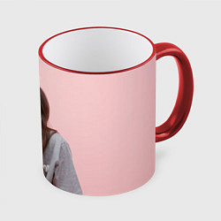 Кружка цветная Dua Lipa