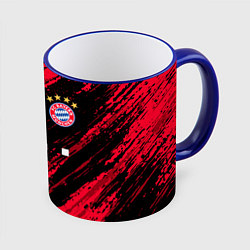Кружка 3D BAYERN MUNCHEN БАВАРИЯ, цвет: 3D-синий кант