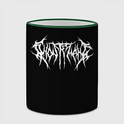 Кружка 3D GHOSTEMANE НА СПИНЕ, цвет: 3D-зеленый кант — фото 2