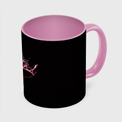 Кружка 3D BLACKPINK- The Album, цвет: 3D-белый + розовый