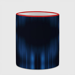 Кружка 3D НЕОНОВЫЙ ДОЖДЬ, цвет: 3D-красный кант — фото 2
