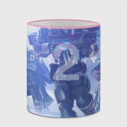 Кружка 3D Destiny 2: Beyond Light, цвет: 3D-розовый кант — фото 2