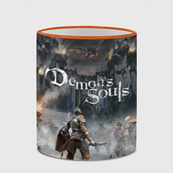 Кружка 3D Demons Souls, цвет: 3D-оранжевый кант — фото 2