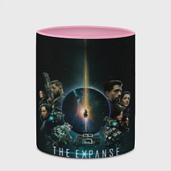 Кружка 3D Экспансия, цвет: 3D-белый + розовый — фото 2