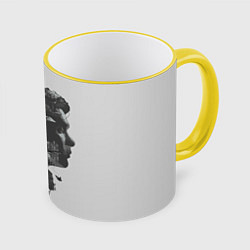 Кружка 3D Inception, цвет: 3D-желтый кант