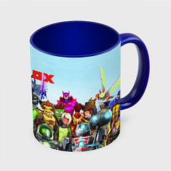 Кружка 3D ROBLOX, цвет: 3D-белый + синий