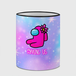 Кружка 3D Among Us, цвет: 3D-черный кант — фото 2