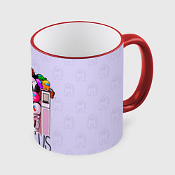 Кружка цветная Among Us