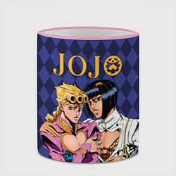 Кружка 3D JOJO, цвет: 3D-розовый кант — фото 2