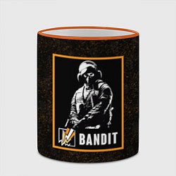 Кружка 3D Bandit, цвет: 3D-оранжевый кант — фото 2