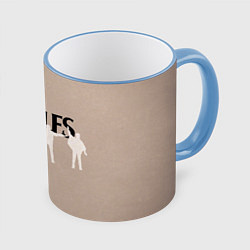 Кружка цветная The Beatles