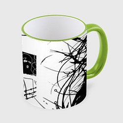 Кружка 3D Velial Squad, цвет: 3D-светло-зеленый кант