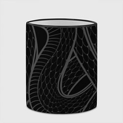 Кружка 3D Змеи, цвет: 3D-черный кант — фото 2
