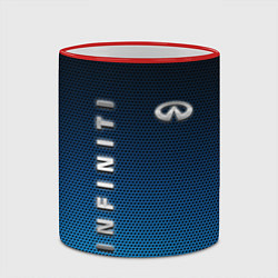 Кружка 3D INFINITI, цвет: 3D-красный кант — фото 2