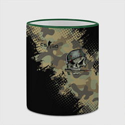 Кружка 3D Counter Strike, цвет: 3D-зеленый кант — фото 2