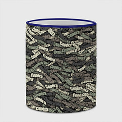 Кружка 3D Камуфляж - Серёга, цвет: 3D-синий кант — фото 2
