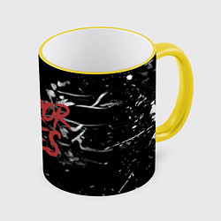 Кружка цветная Хоррор настроение