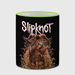 Кружка 3D SLIPKNOT, цвет: 3D-светло-зеленый кант — фото 2