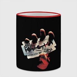 Кружка 3D Judas Priest, цвет: 3D-красный кант — фото 2