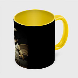 Кружка 3D Little Nightmares, цвет: 3D-белый + желтый