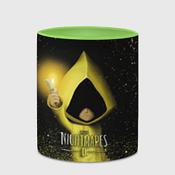 Кружка 3D Little Nightmares 2, цвет: 3D-белый + светло-зеленый — фото 2