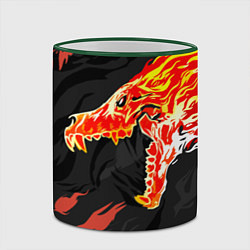 Кружка 3D CS:GO - Howl м4а4 Вой, цвет: 3D-зеленый кант — фото 2