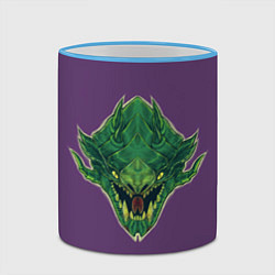 Кружка 3D Вайпер Dota 2, цвет: 3D-небесно-голубой кант — фото 2