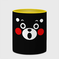 Кружка 3D KUMAMON КУМАМОН, цвет: 3D-белый + желтый — фото 2