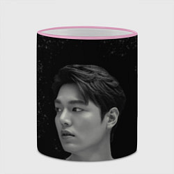Кружка 3D Ли Мин Хо Lee Min Ho, цвет: 3D-розовый кант — фото 2