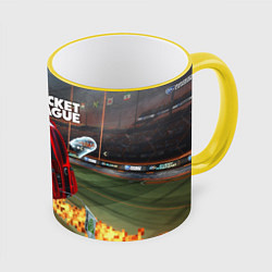 Кружка цветная Rocket League